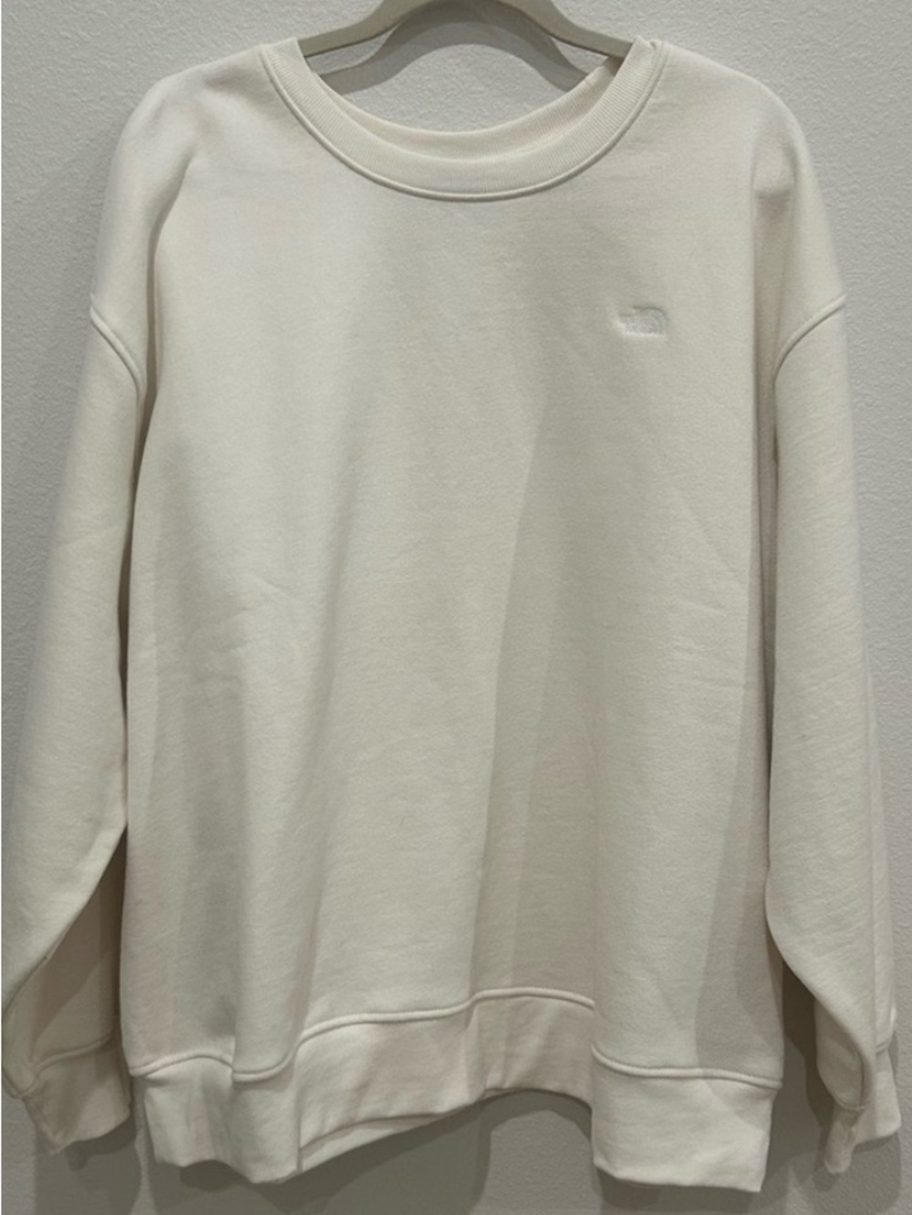 The North Face Off-White Crewneck Sweatshirt